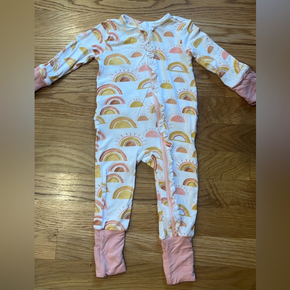 Angel Dear Rainbow Convertible Romper